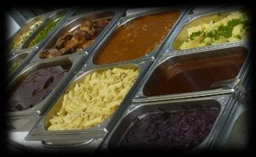 Originalfoto aus dem Abschnitt Warmes Buffet mit Kaltanteil