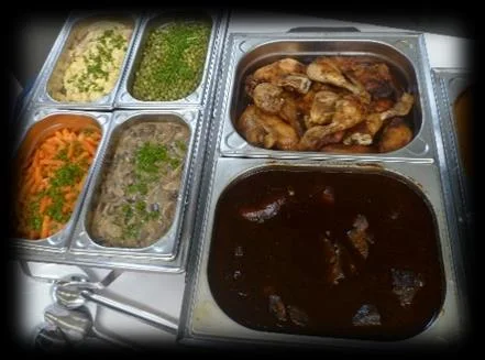 Originalfoto aus dem Abschnitt Warmes Buffet mit Kaltanteil